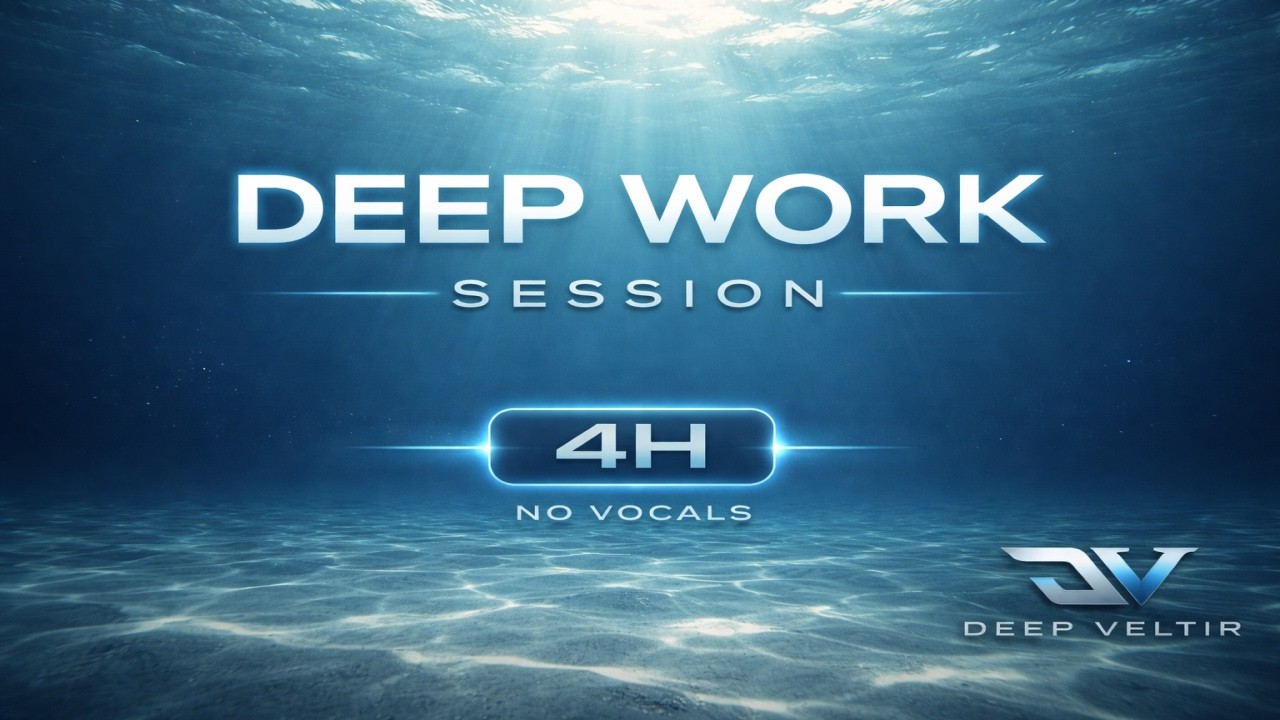Deep Work sound 2026 (4H) — Deep Focus Ambient | No Vocals | Deep Veltir