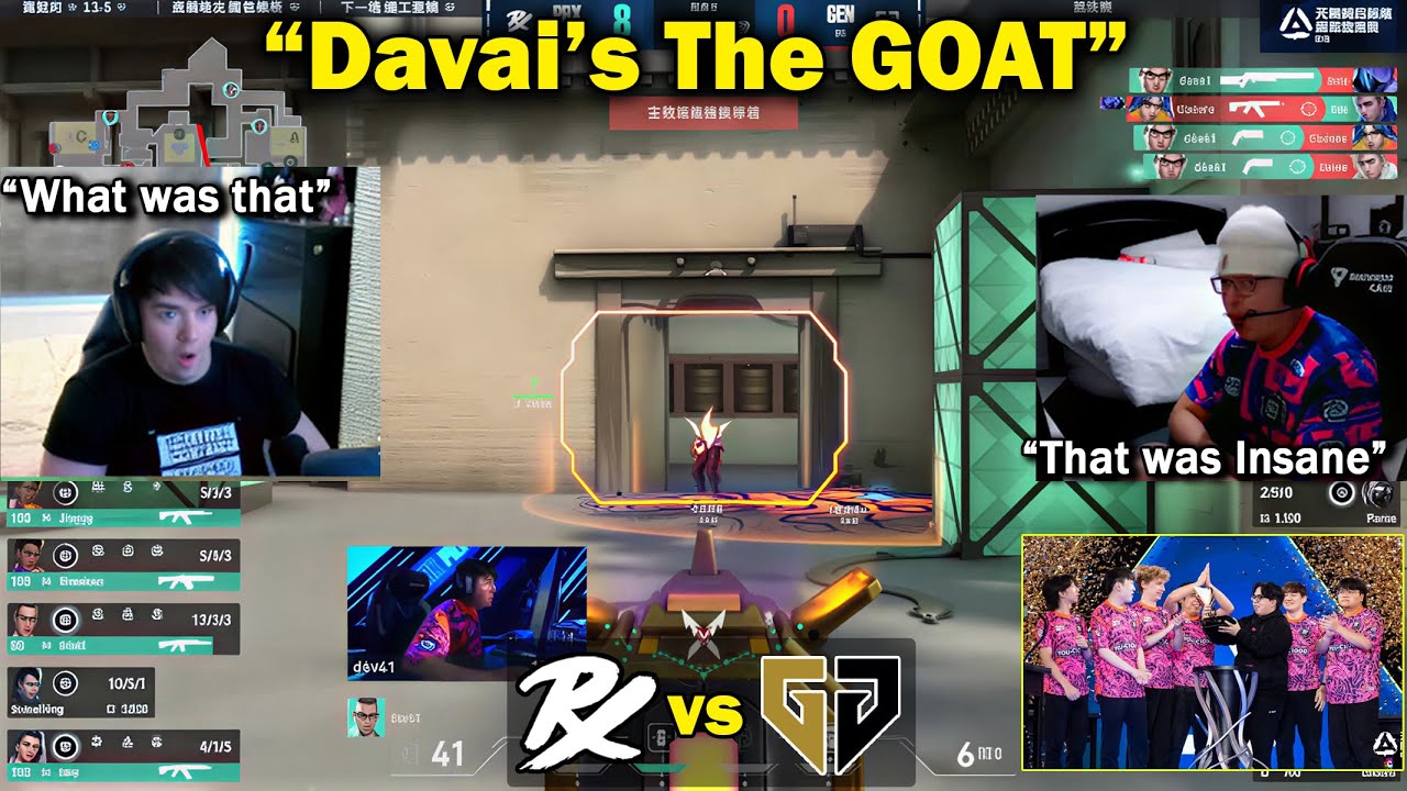 27 Minutes of Shanks & Sliggy Reacting to INSANE MOMENTS from PRX vs GEN.G (Grand Finals)