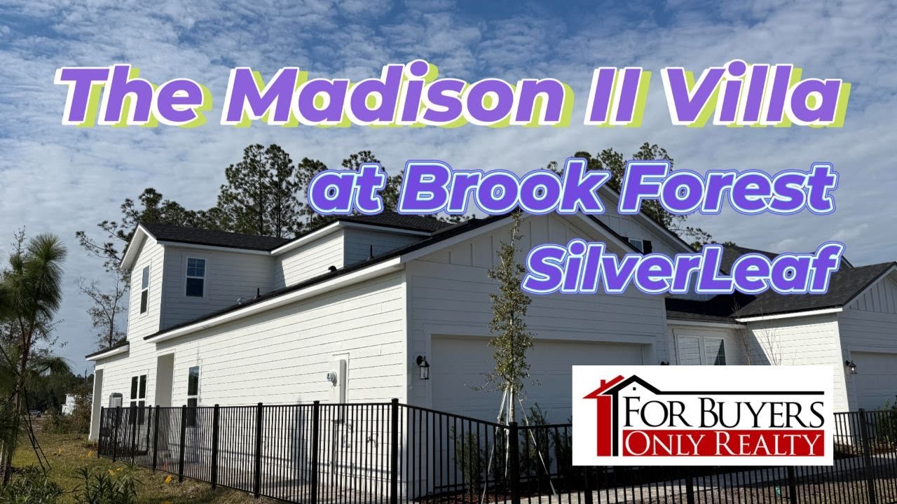 Brook Forest in SilverLeaf, The Madison II Villa by Dream Finders Homes
