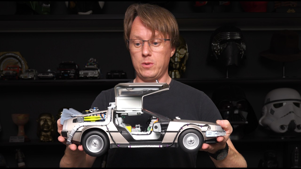 Waited Almost 2 years for this! Tomy Back to the Future Delorean 1/10 Scale!