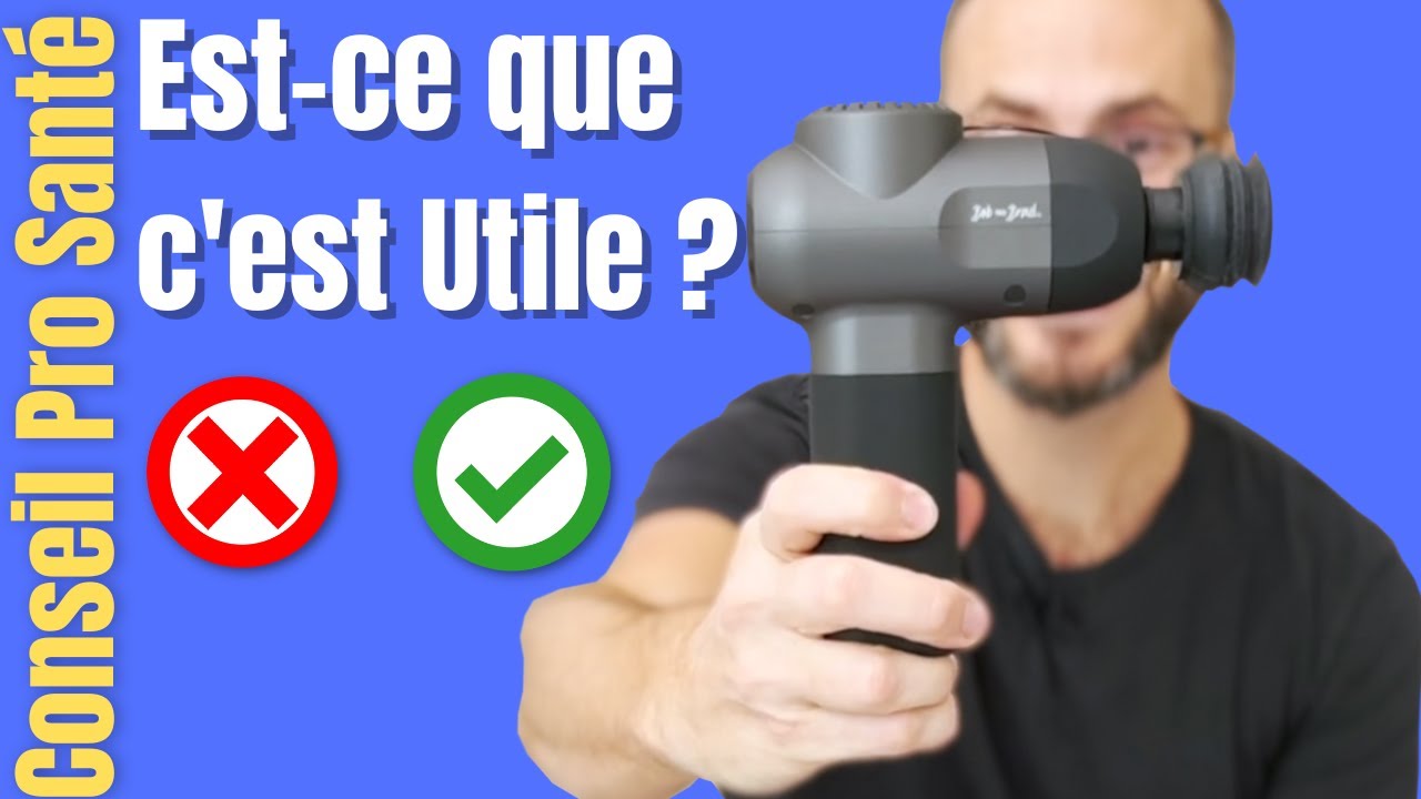 Pistolet de massage Efficace ? AVIS de kiné et ASTUCES pour agir sur la DOULEUR et les CONTRACTURES