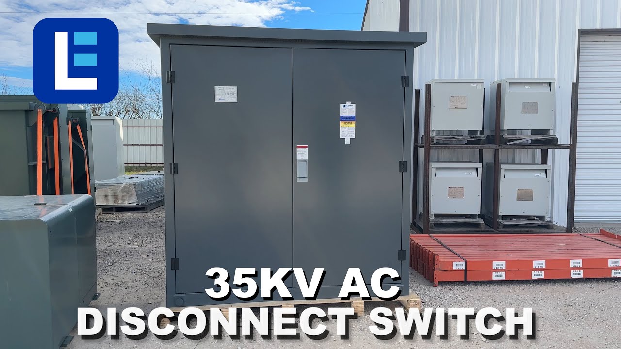 Non-Fused Disconnect Switch, 600 Amp, 35KV AC, 3-Wire, Pad mounted, NEMA 3R - Larson Electronics