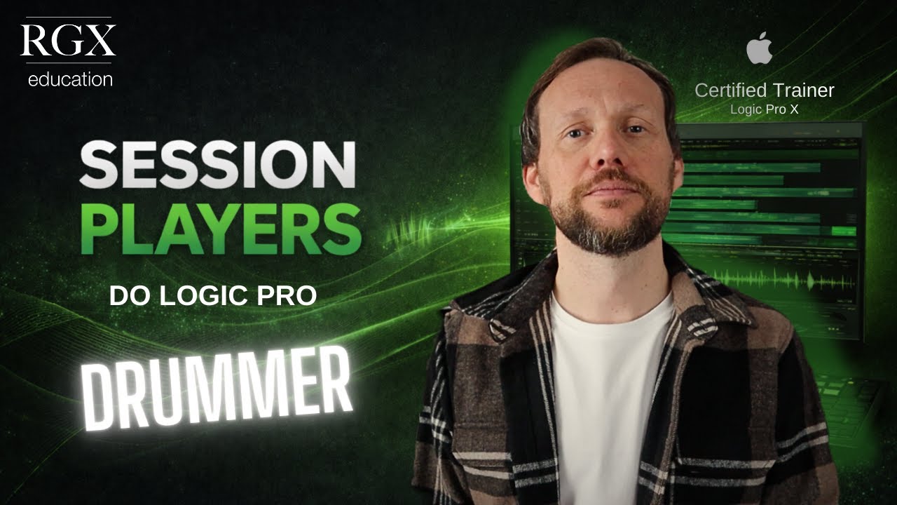 🎧 Logic Pro 11 com Inteligência Artificial: NOVO DRUMMER em Ação!