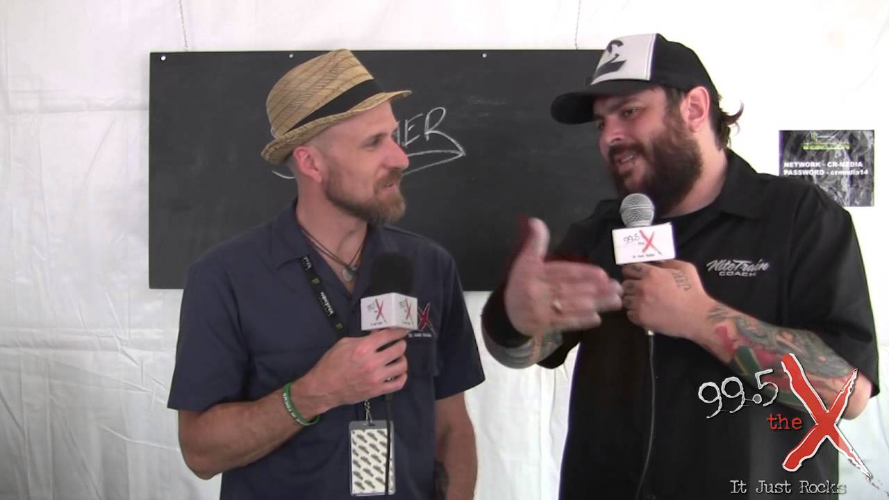 Seether Interview - Carolina Rebellion 2014 - 99.5 The X