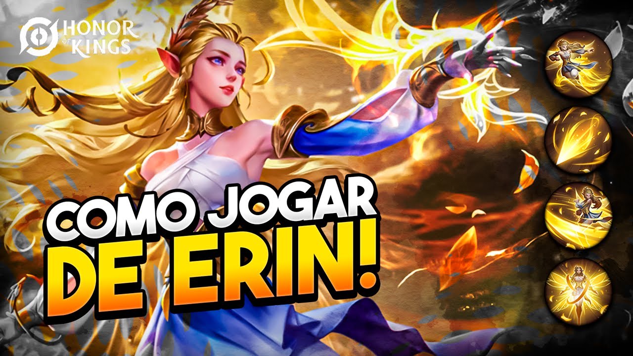 COMO JOGAR de ERIN│HONOR OF KINGS