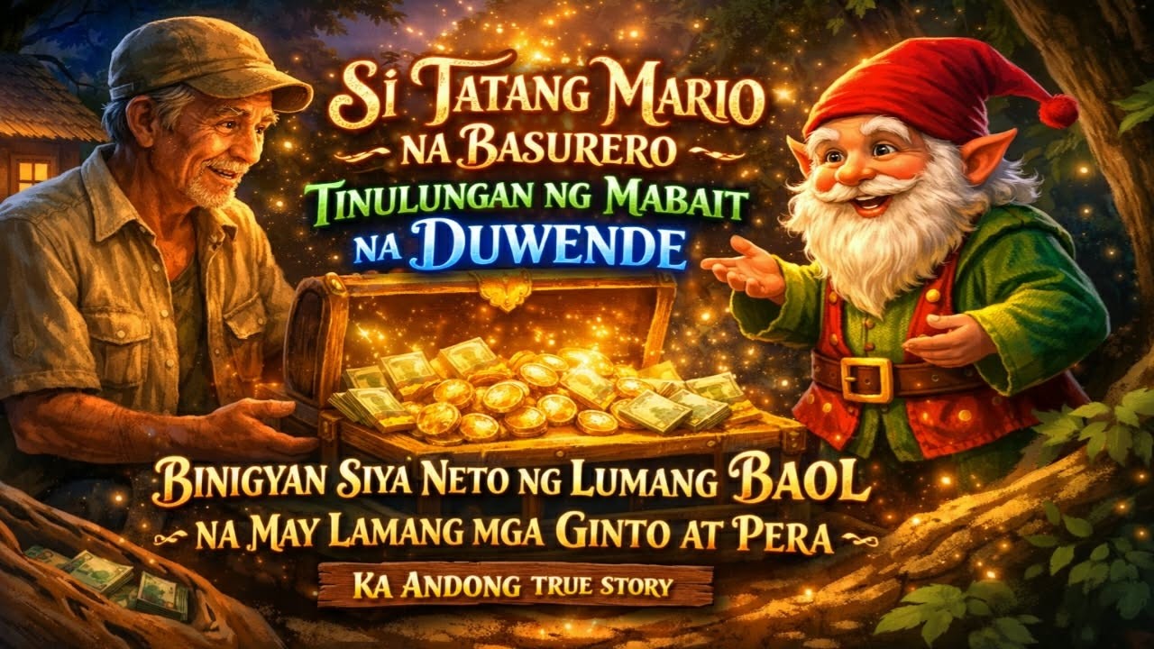 SI TATANG MARIO NA BASURERO TINULUNGAN NG MABAIT NA DUWENDE | KA ANDONG TRUE STORY