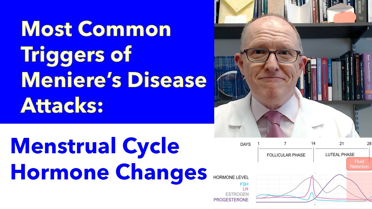Наиболее частые причины приступов болезни Меньера &mdash; гормональные изменения менструального цикла