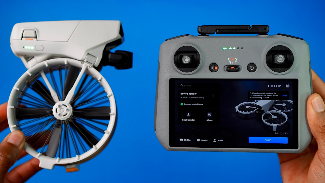 DJI FLiP — распаковка, настройка, сравнение и обзор