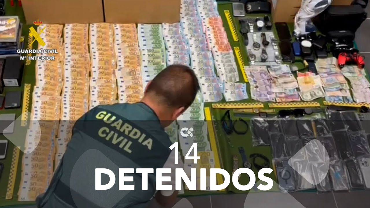 Detenidos 14 trabajadores del aeropuerto Tenerife Sur por robar en las maletas de los pasajeros