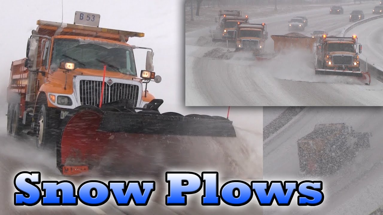 Snowplow action mega-compilation: Battling winter!