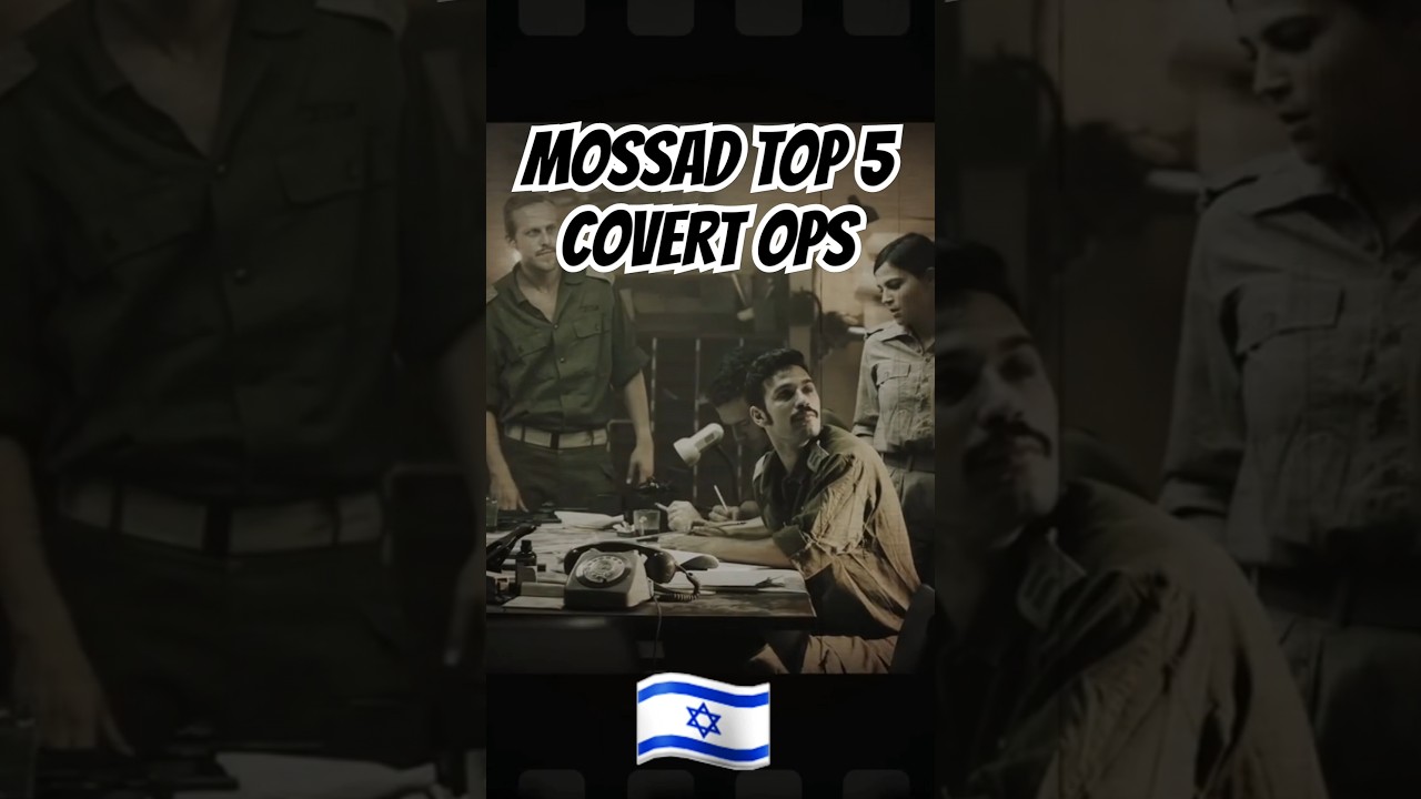 5 Best MOSSAD Operations That Shocked the World 🌍🕵️&zwj;♂️ Most Daring Secret Missions Revealed!