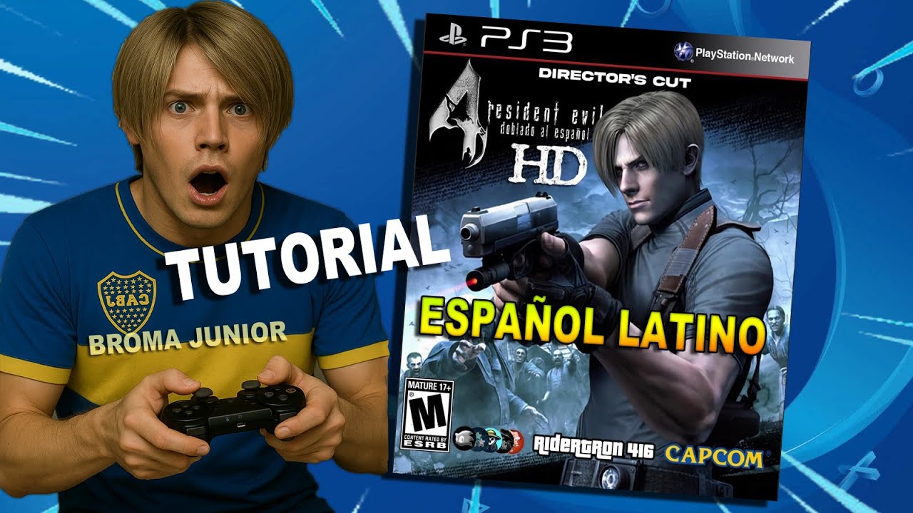 RESIDENT EVIL 4 MOD LATINO PARA PS3