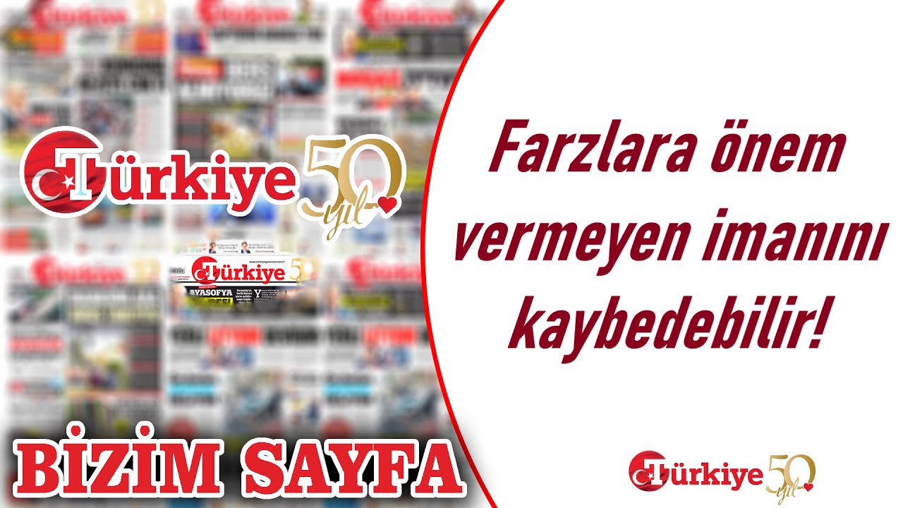 Farzlara &ouml;nem vermeyen imanını kaybedebilir! | Dini makale