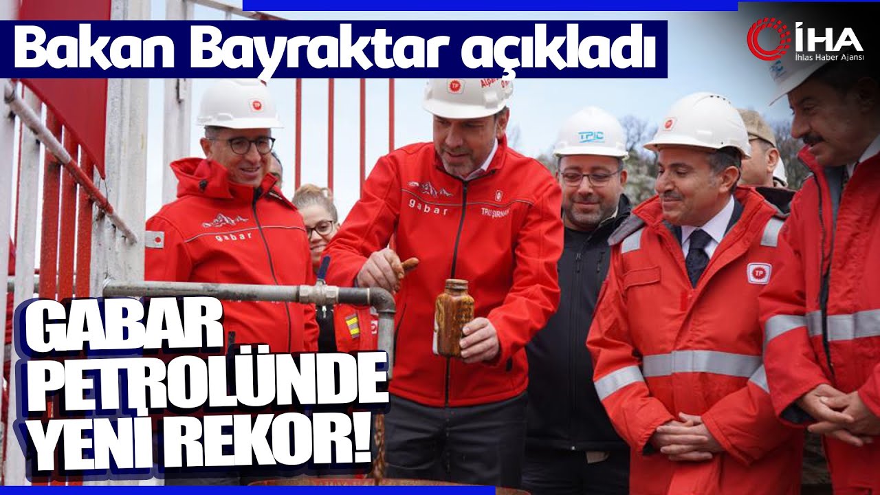 Gabar Dağı'nda Günlük Petrol Üretimi 40 Bin Varili Aştı