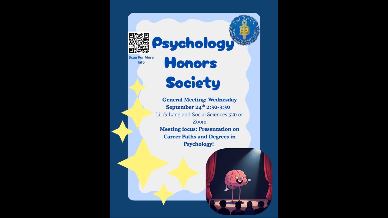 Psi Beta mtg - 9.24 - career and degree paths