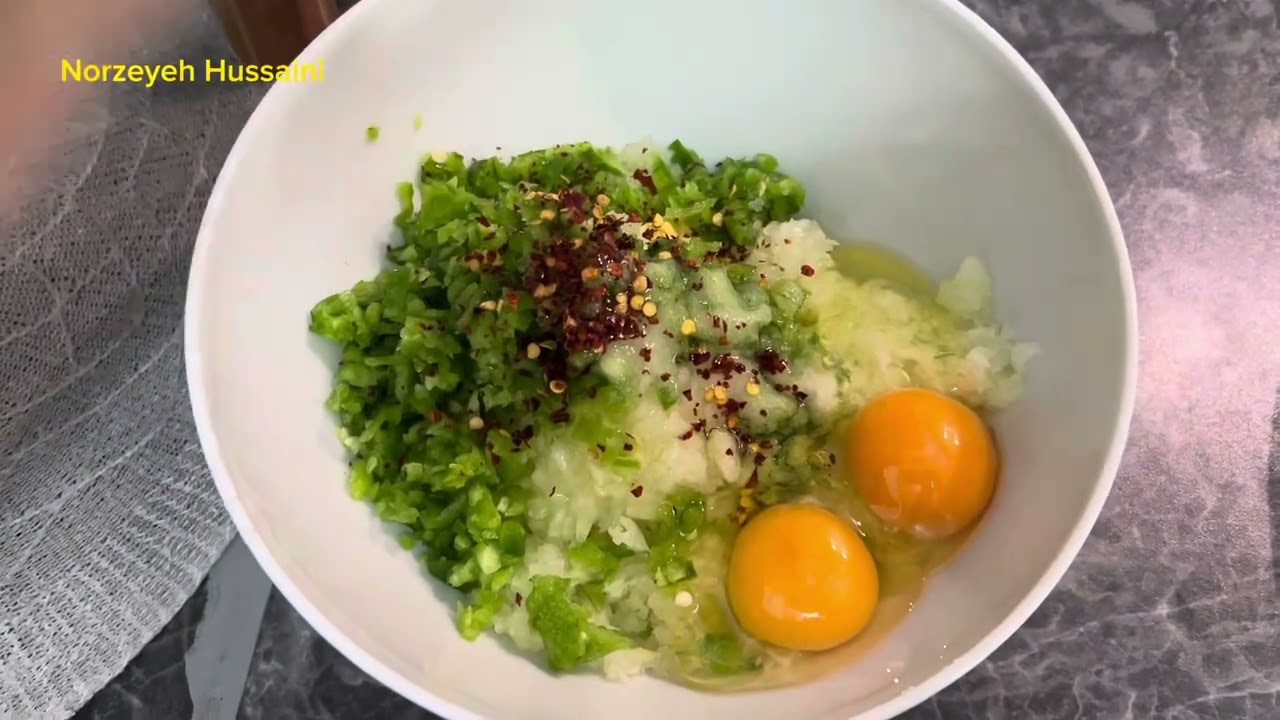 طرزتهیه پکوره هراتی 😋😋😋
