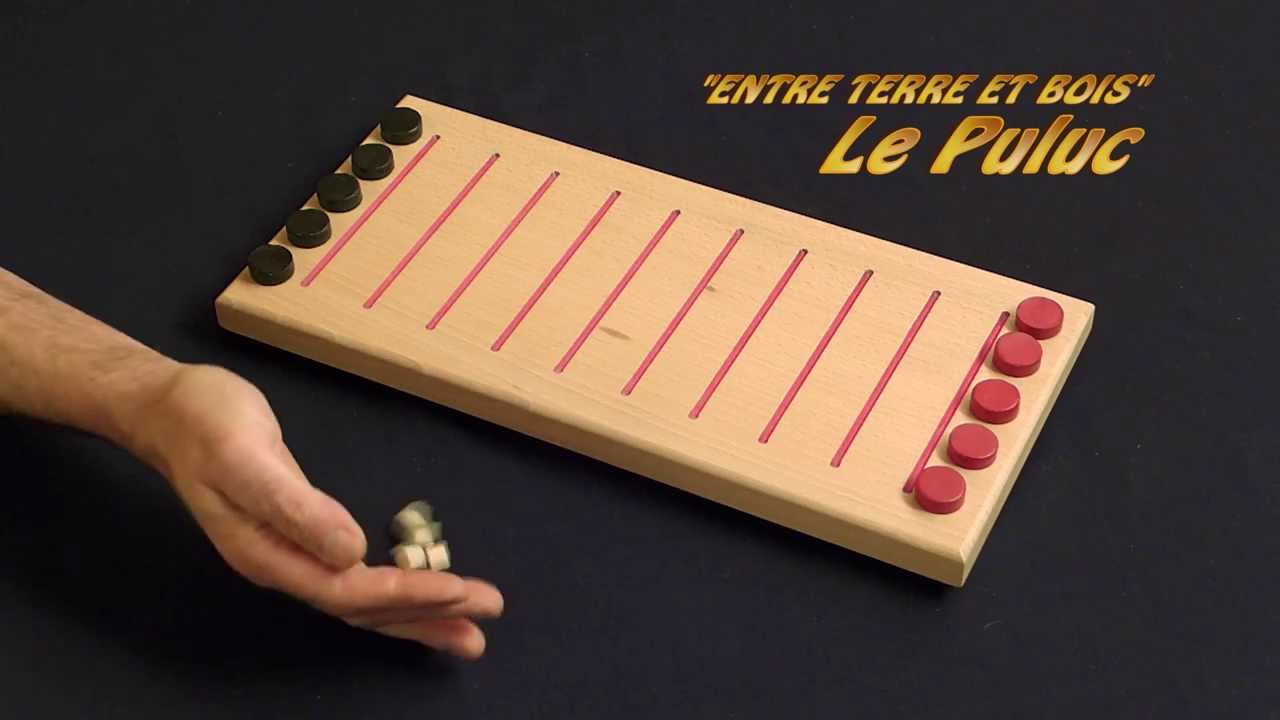 Entre Terre et Bois, jeux de société en bois et terre par Marc Gianferrari : Puluc