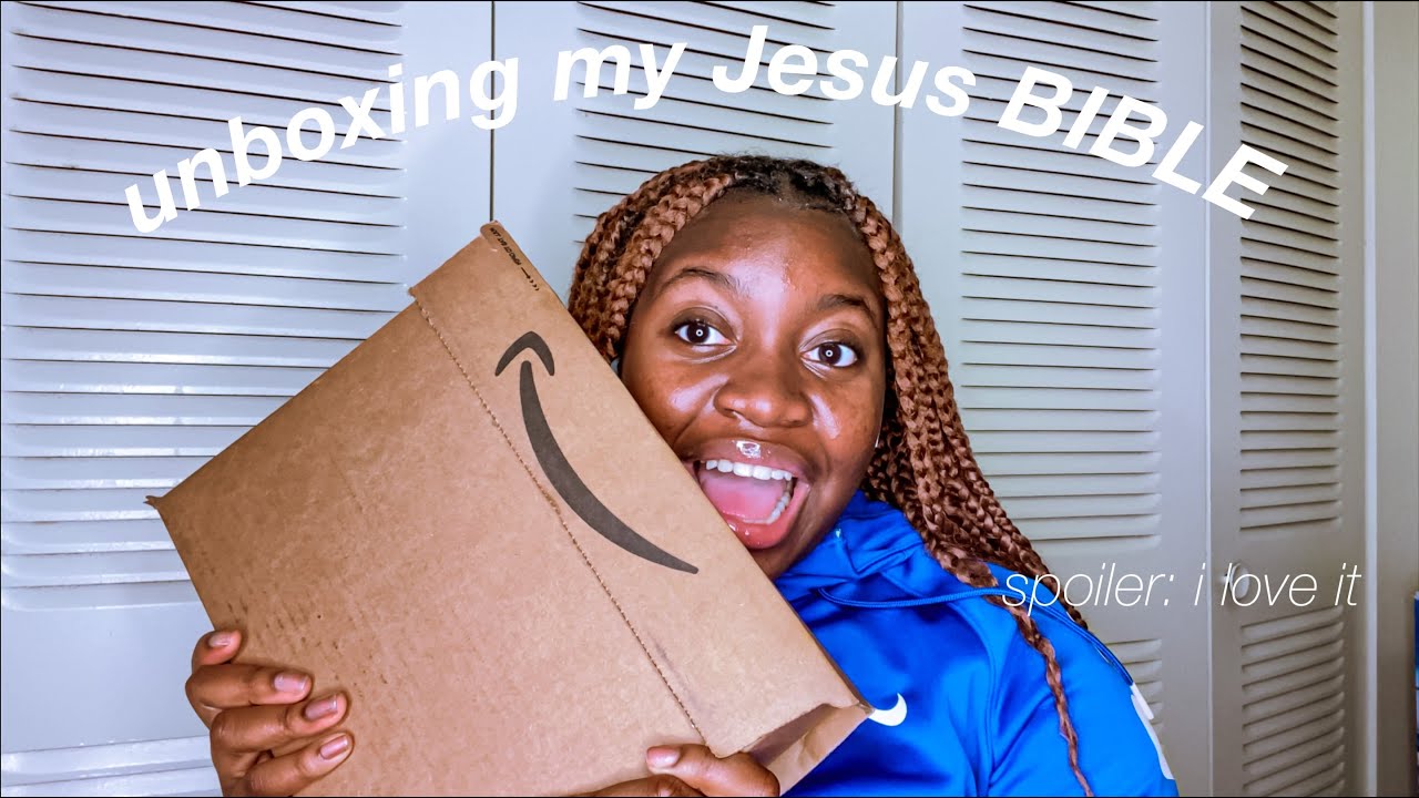 Unboxing My Jesus Bible !!