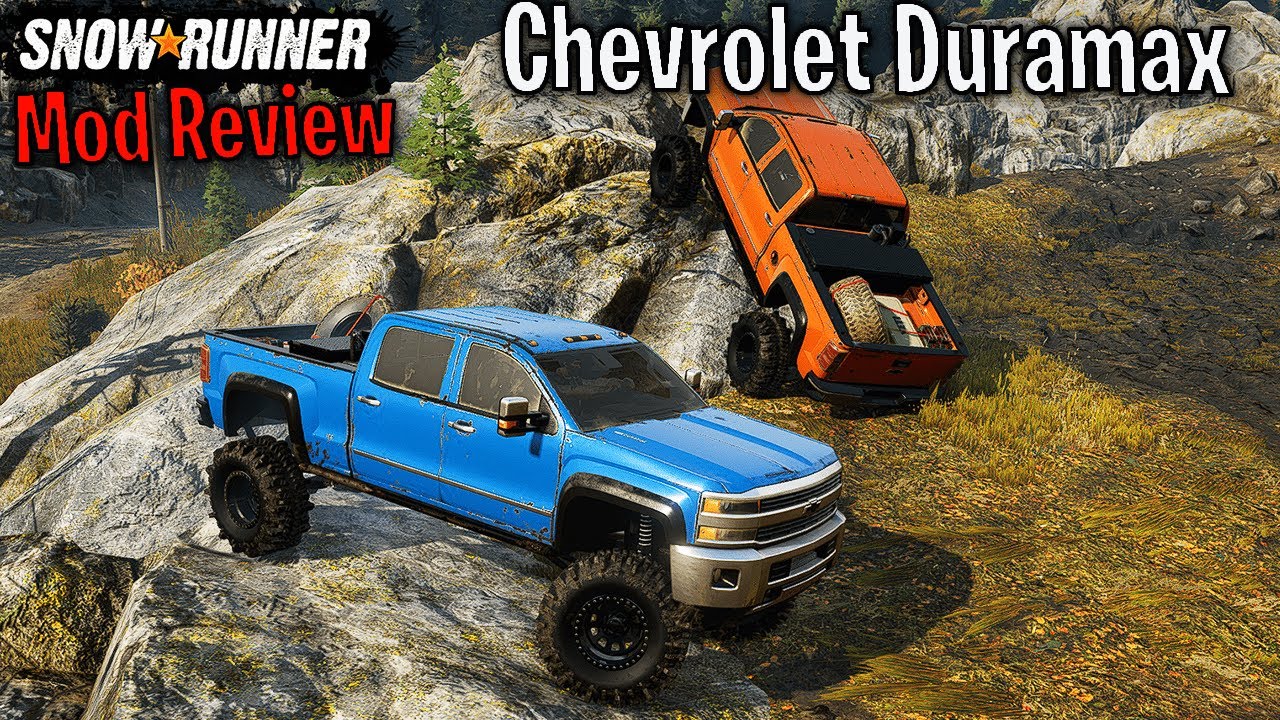 SnowRunner Mods: Chevrolet Duramax Review and Gameplay