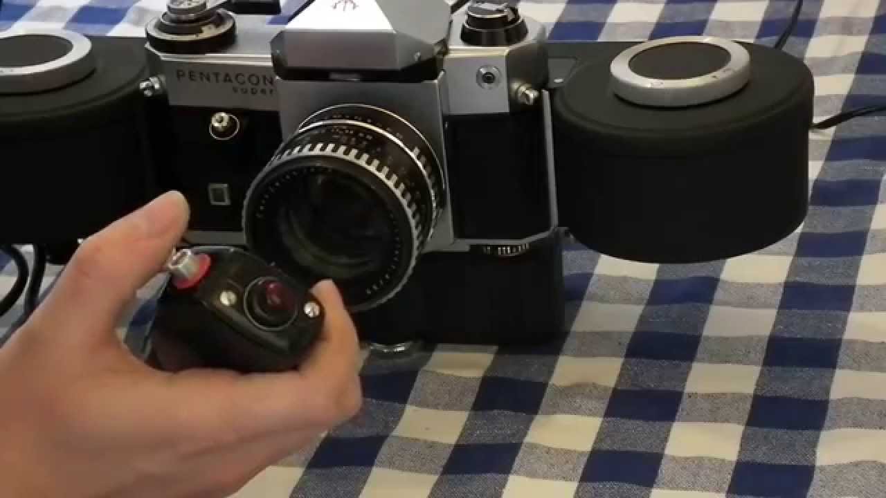 Pentacon super, Motor, 17m-Kassette