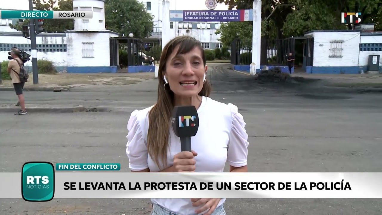 FIN DEL CONFLICTO | SE LEVANTÓ LA PROTESTA DE LA POLICÍA DE SANTA FE