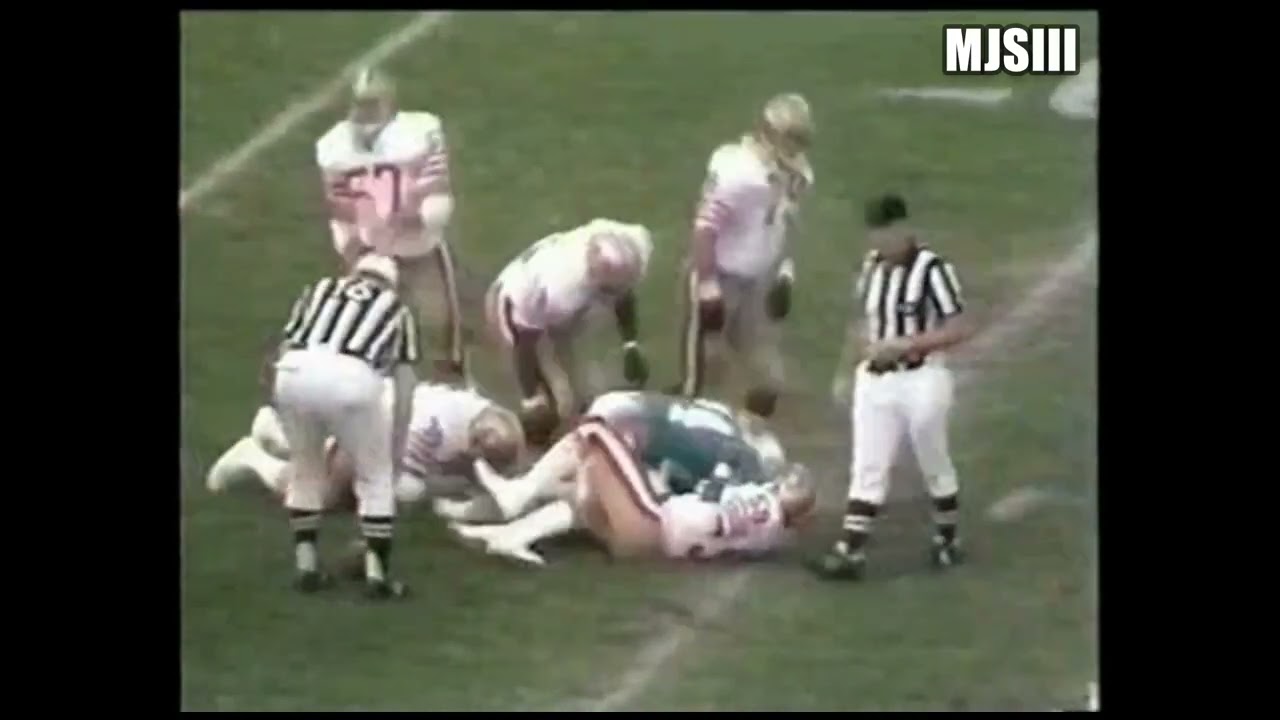 1980 week 11 San Francisco 49ers at Miami Dolphins