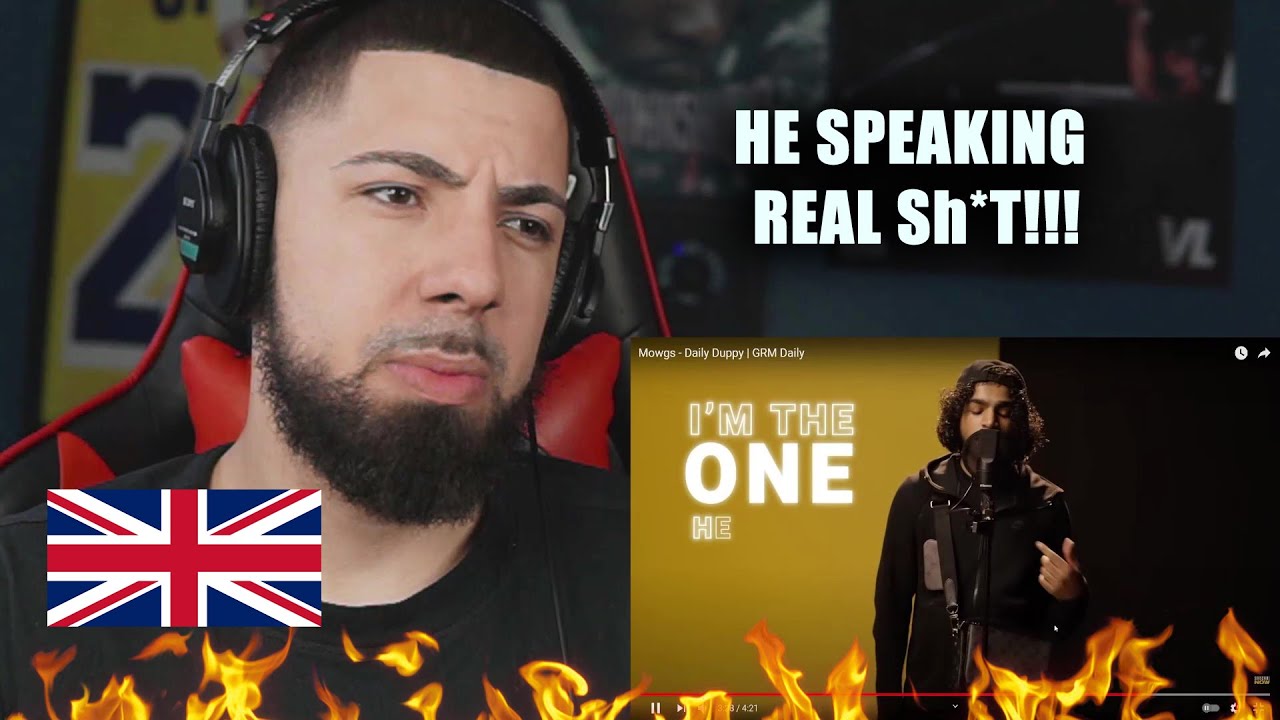 AMERICAN REACTS TO UK RAP | Mowgs - Daily Duppy | GRM Daily REACTION! THIS GAVE ME THE CHILLS!!