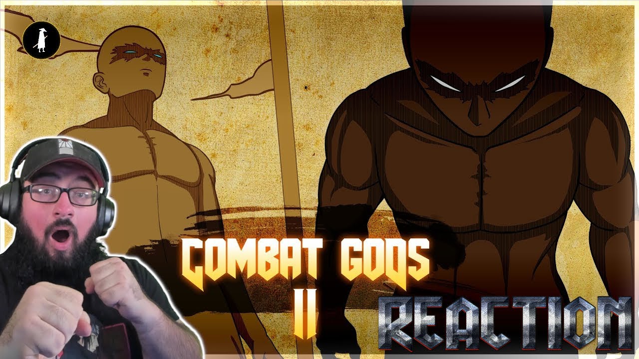 A Dragon vs A Wolf ANIME STYLE| Combat Gods PT.2 By Jhanzou (REACTION)