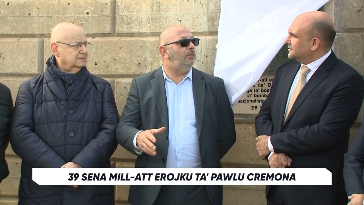 39 sena mill-att erojku ta’ Pawlu Cremona