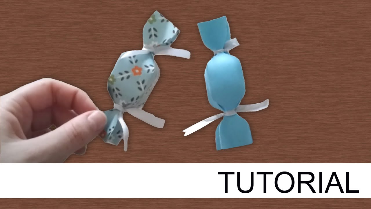 Tutorial: Geschenkverpackung im Bonbon-Design   | Carmens bunte Bastelwelt