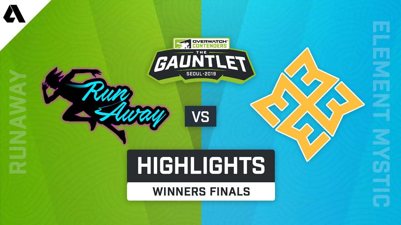 RunAway vs Element Mystic | The Gauntlet 2019 Overwatch Contenders Winners Finals Highlights