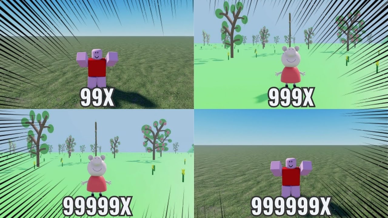 If Peppa Pig Was In Roblox Getting 999999X Speed Part 2