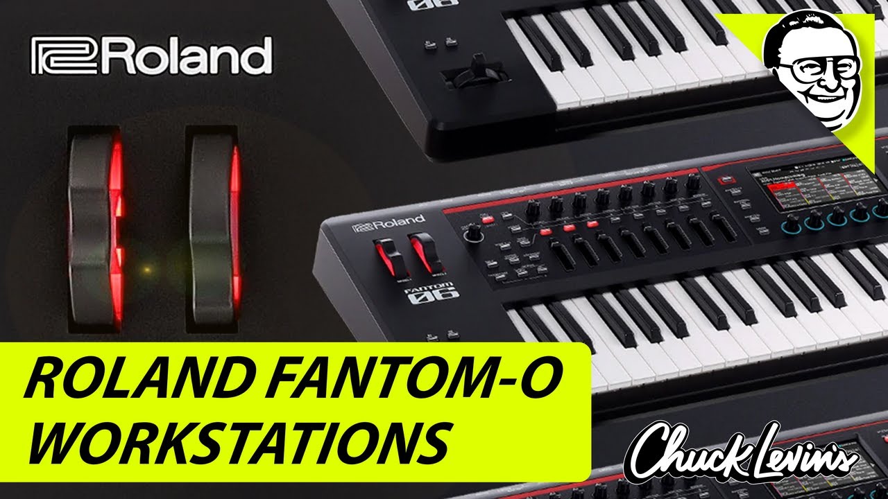Roland FANTOM-0 First Look with Chuck Levin's! Meet the Next Generation Fantom Workstation Keyboard
