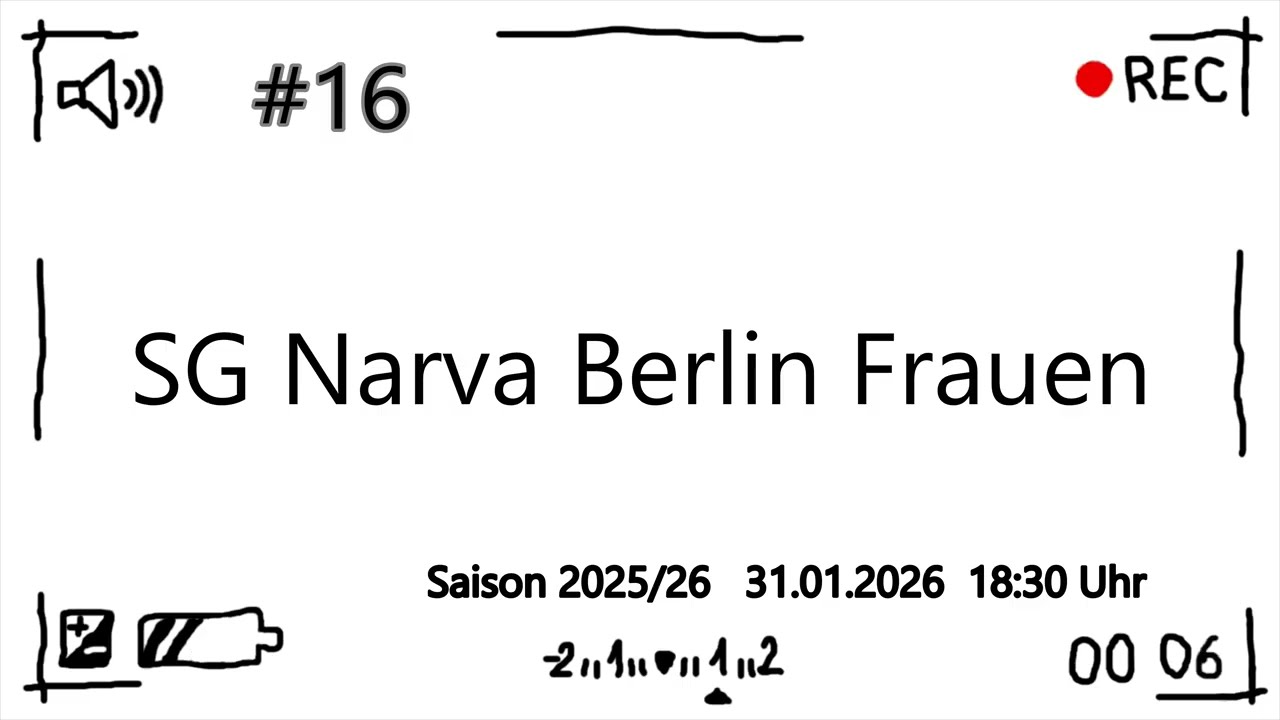#16 Frauen Stavenhagener SV von 1863 vs SG Narva Berlin 31.01.2026 18:30 Uhr