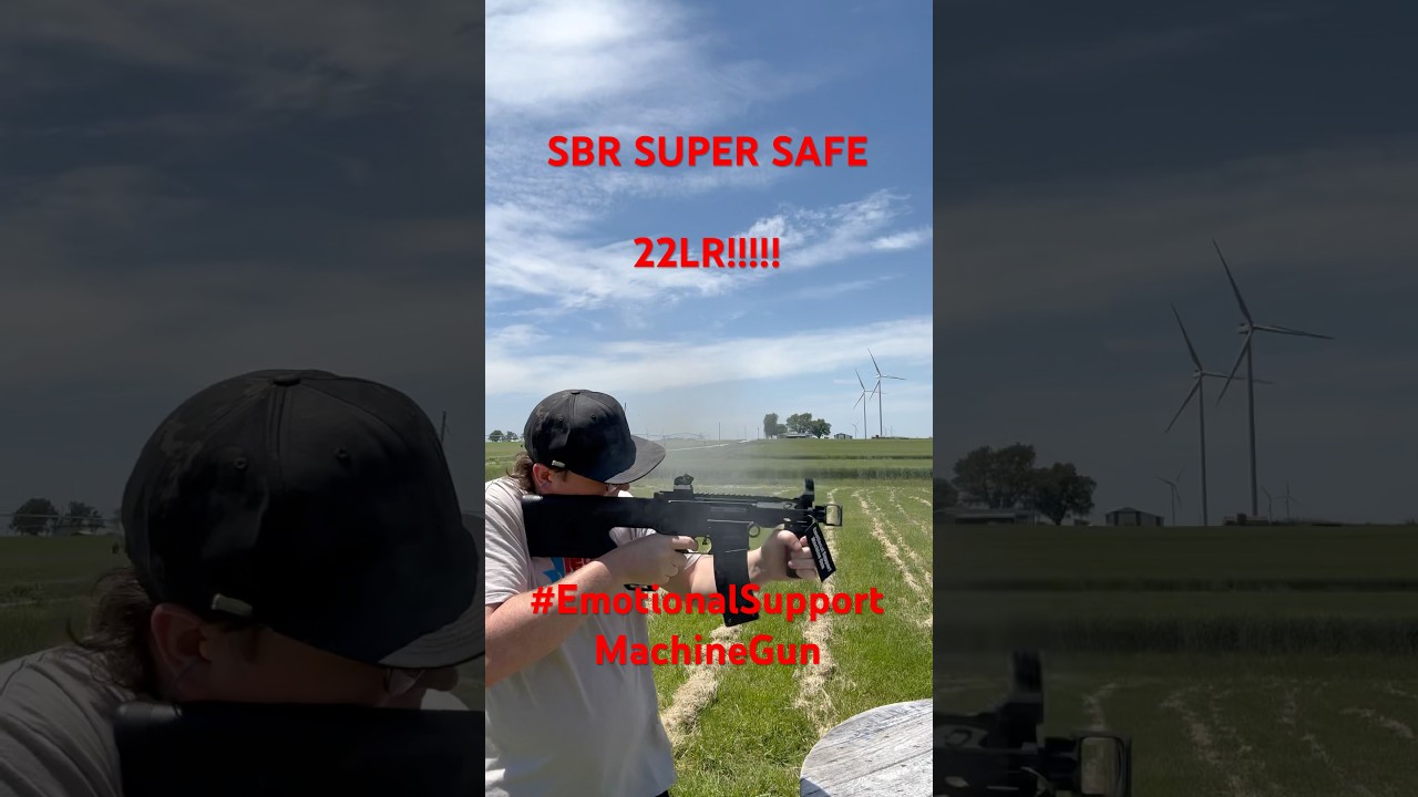 AR15 SBR SuperSafety in 22LR #hoffmantacfical #supersafety #ar15 #pewpew