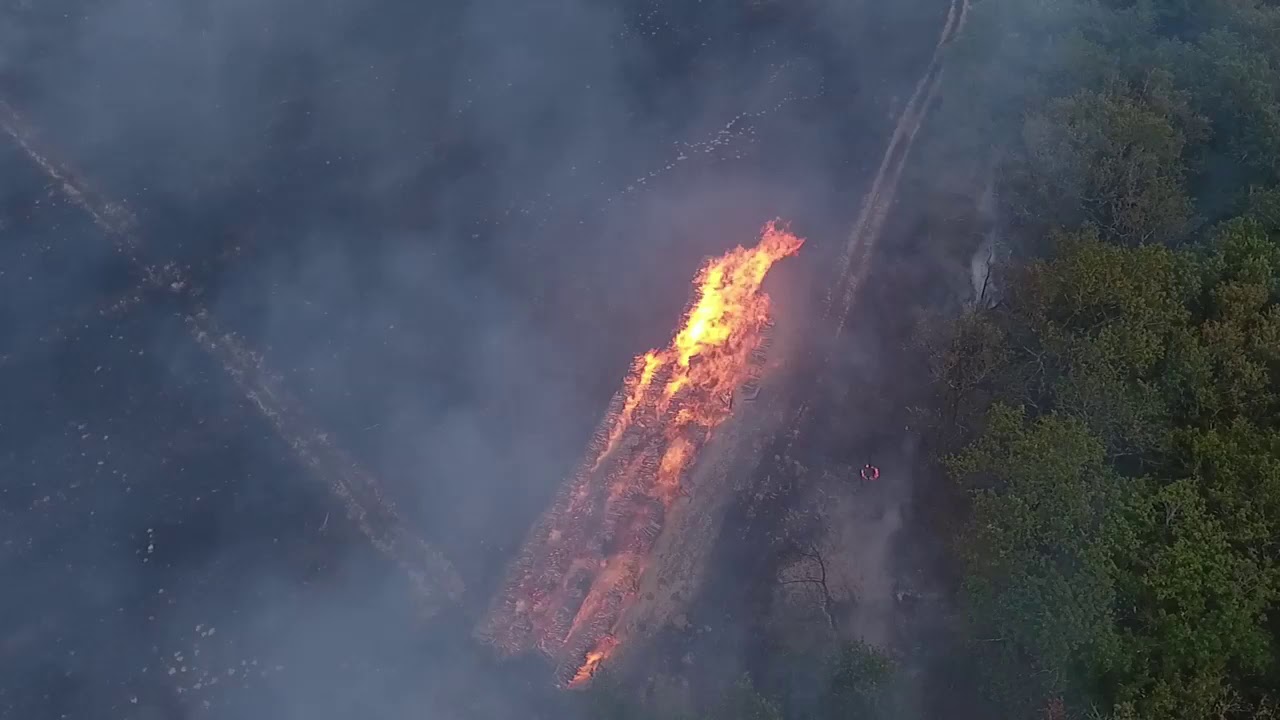 Le feu en Brenne - SDIS36