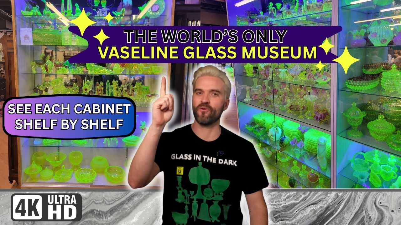 The World's Only Vaseline Glass Museum - Hawley Antique Exchange - 2024 VGCI Convention Trip