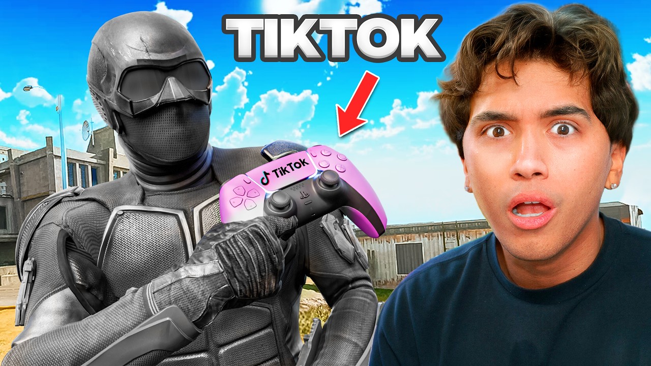 using TIKTOK DEMON Loadouts on Warzone