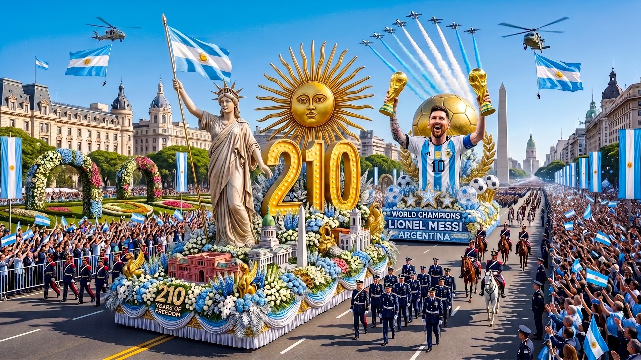 🇦🇷 Argentina Independence Day 2026 | 210th Anniversary Grand Military Parade | Full Event 4K 🎖️