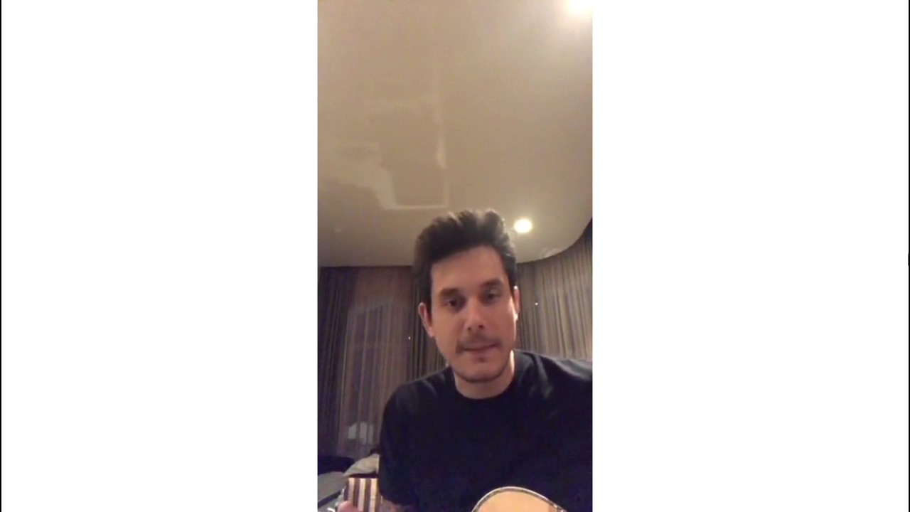 John Mayer - Dear Marie Instagram Live February 25, 2017