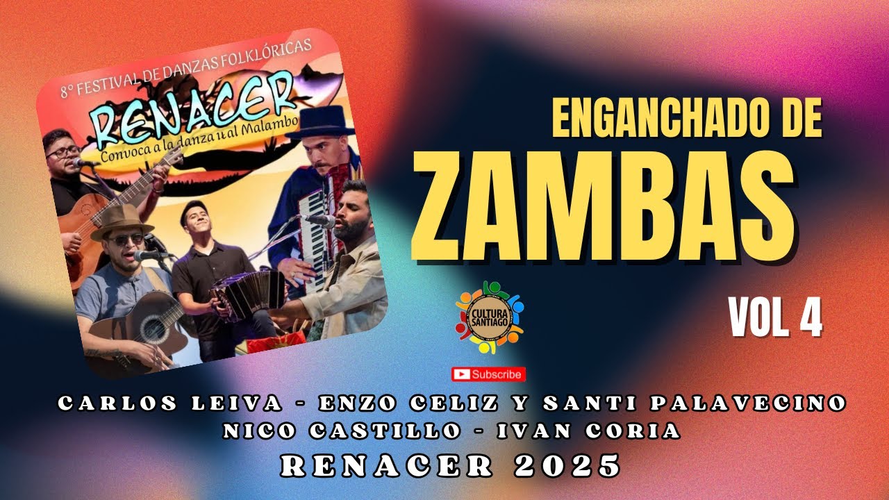 Ronda de Zambas Renacer 2025 - Enganchadas para bailar y disfrutar