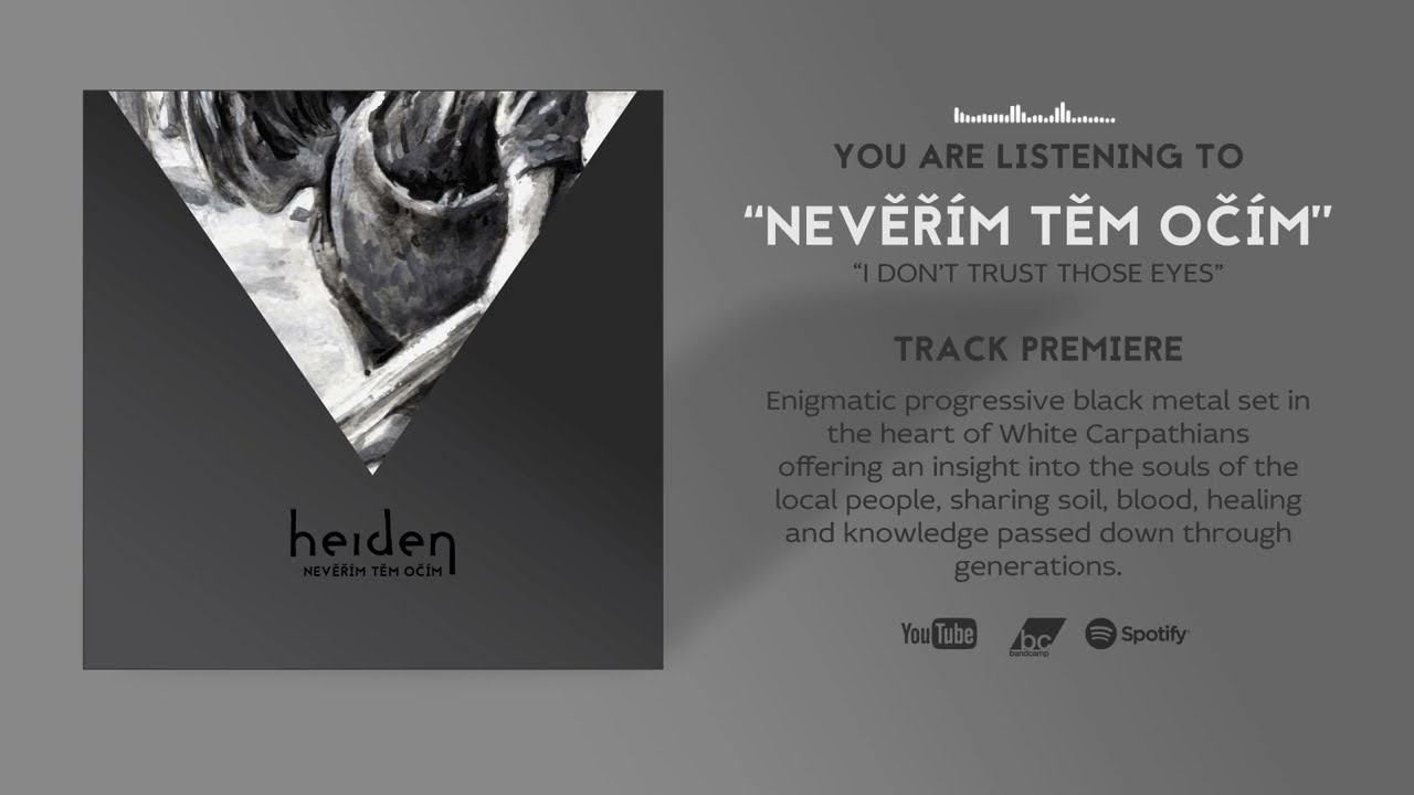 Heiden - Nevěř&iacute;m těm oč&iacute;m (track premiere) 2022