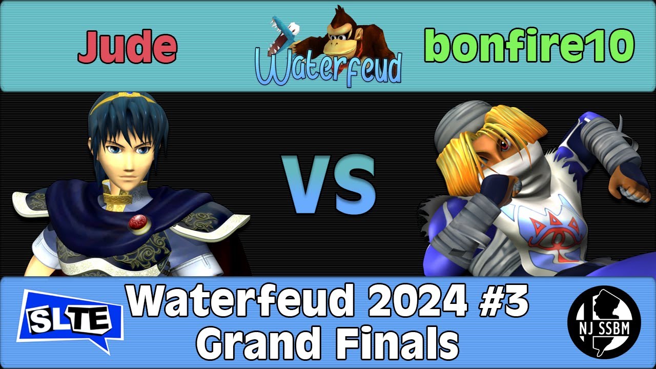 Waterfeud #3: Jude (Marth) Vs. bonfire10 (Sheik) - Grand Finals
