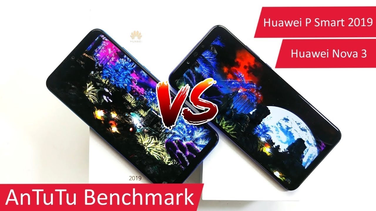Huawei P Smart 2019 vs Huawei Nova 3 - AnTuTu Benchmark!