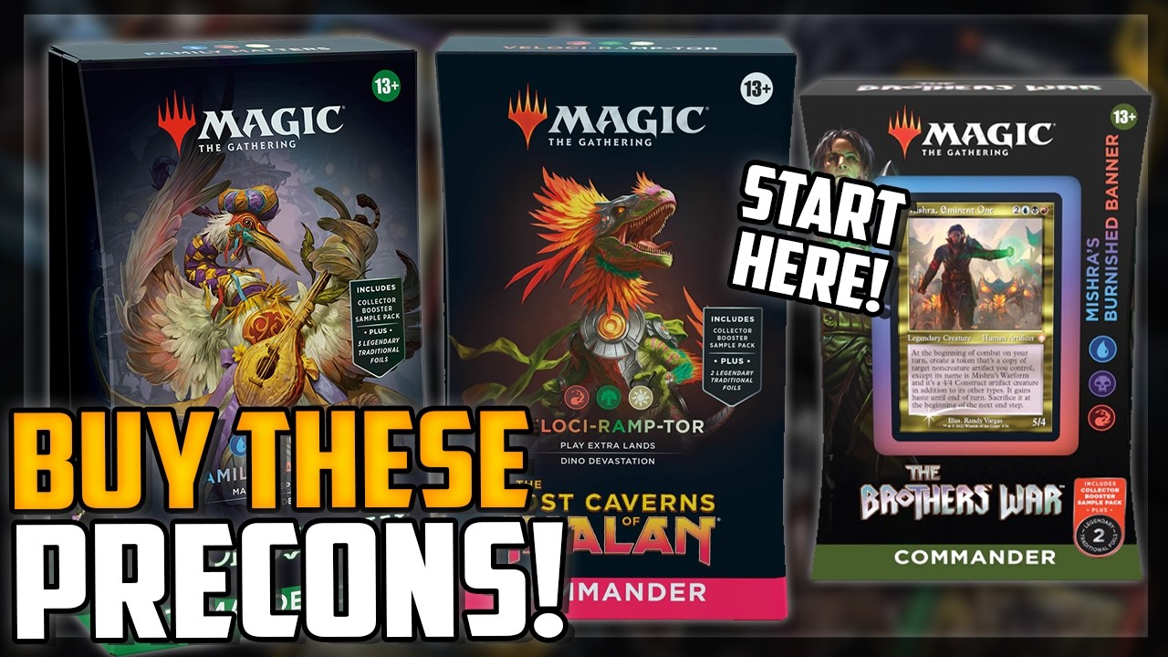 5 лучших колод прекона для командира для новичков! (ОБНОВЛЕНИЕ Bloomburrow!) — Magic: The Gathering