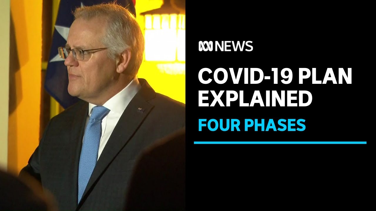 Vaccination targets, less lockdowns and reopening borders - the four phase plan explained | ABC News