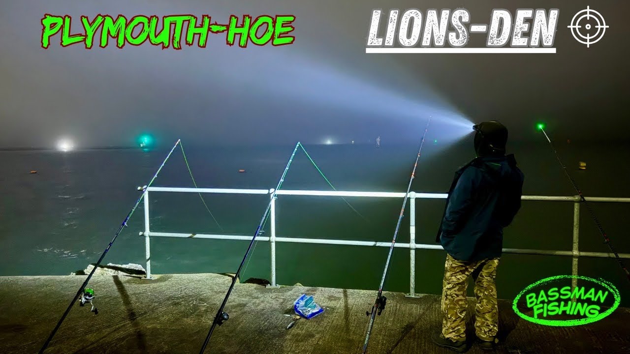 Sea Fishing Uk-Plymouth Hoe-Fishing The Lions Den