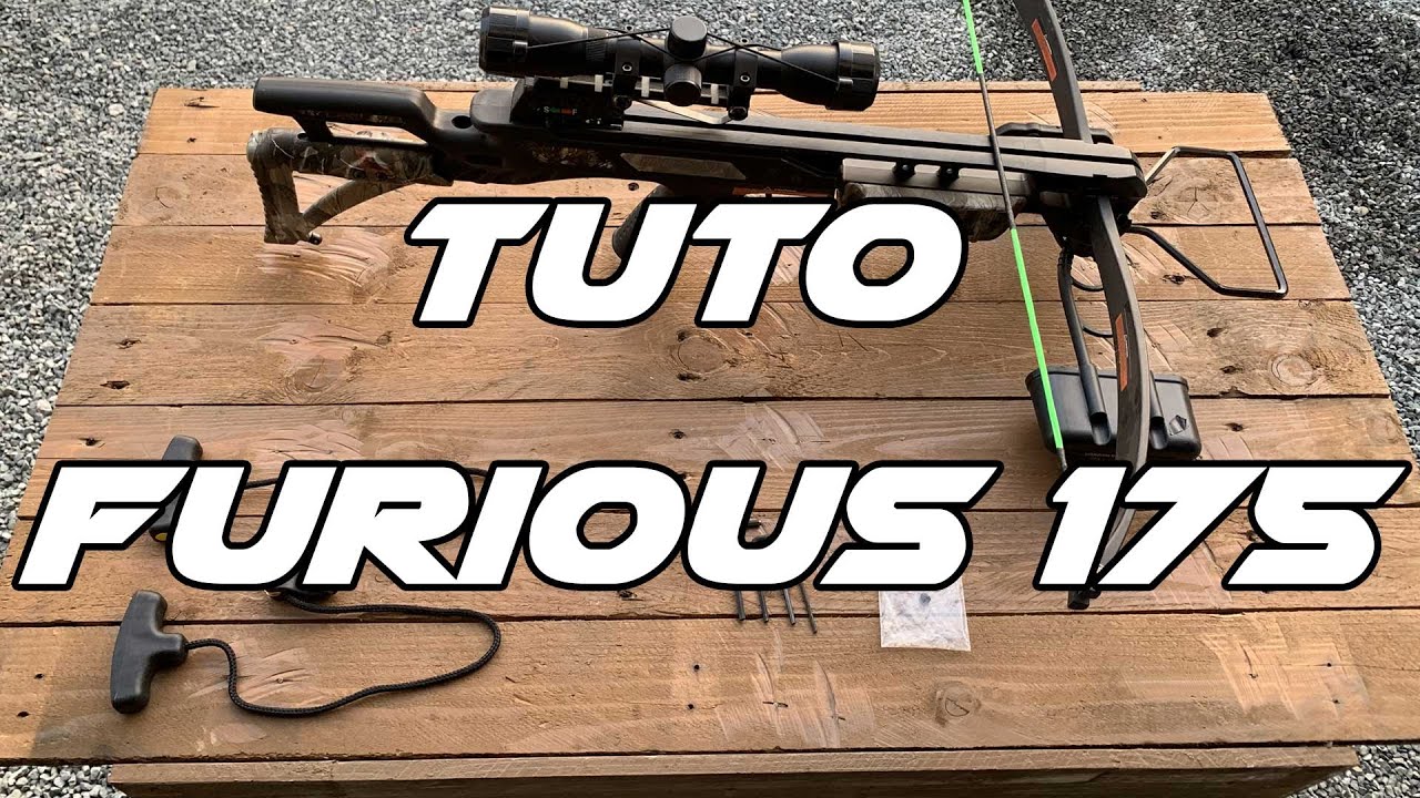Tuto de l'arbalète Hori-Zone Rage-X 175 lbs - Montage et démontage