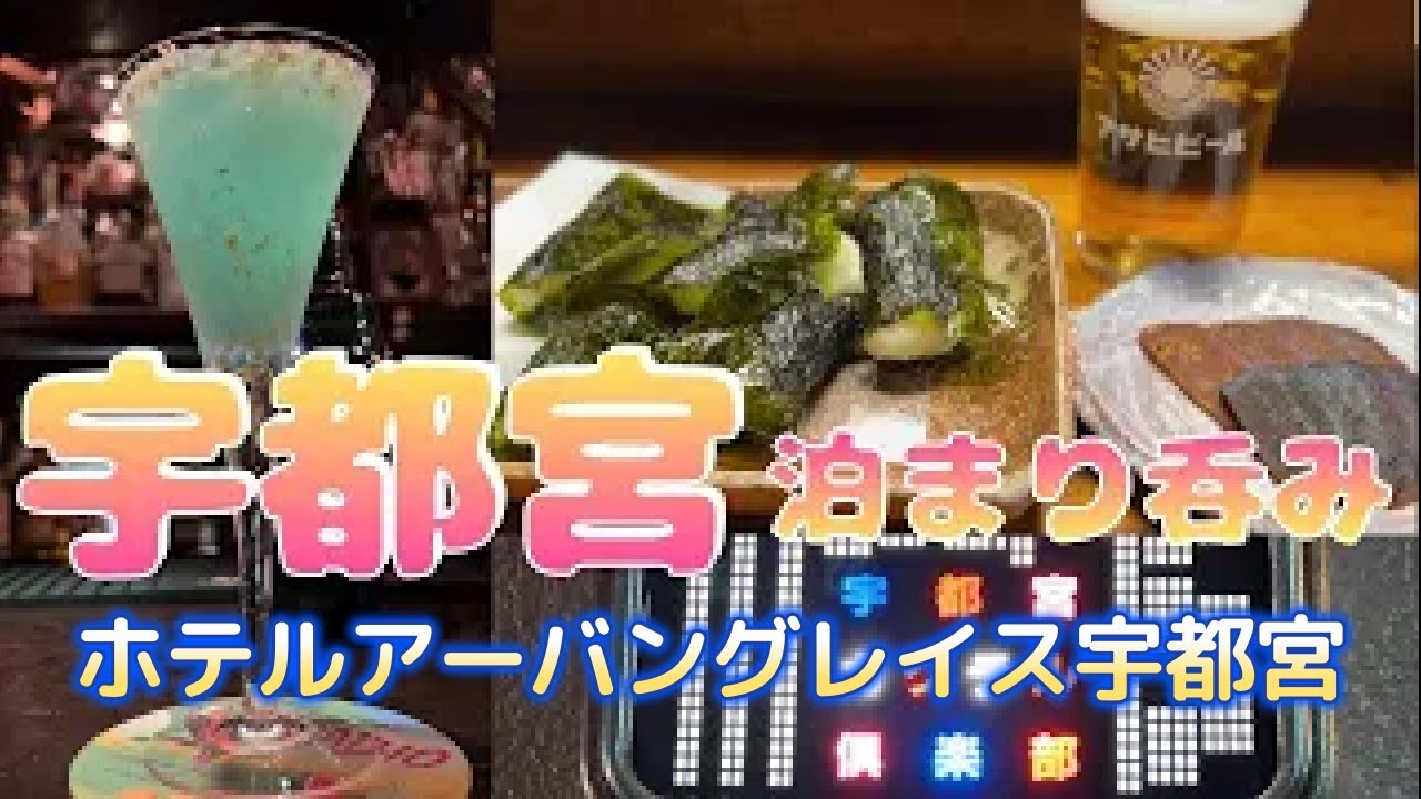 【宇都宮泊まり呑み】「餃天堂」「鈴や」「庄助」「ふくべ」「夢酒OGAWAパイプのけむり」「王子飯店」【ホテルアーバングレイス宇都宮】