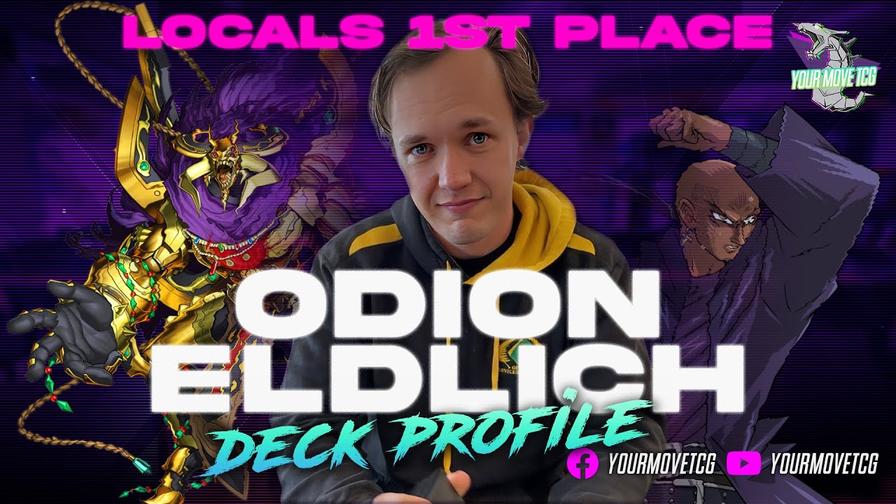 1st Place ODION ELDLICH Deck Profile  -  Yu-Gi-Oh! Deck Profile - Win a Box Tournament